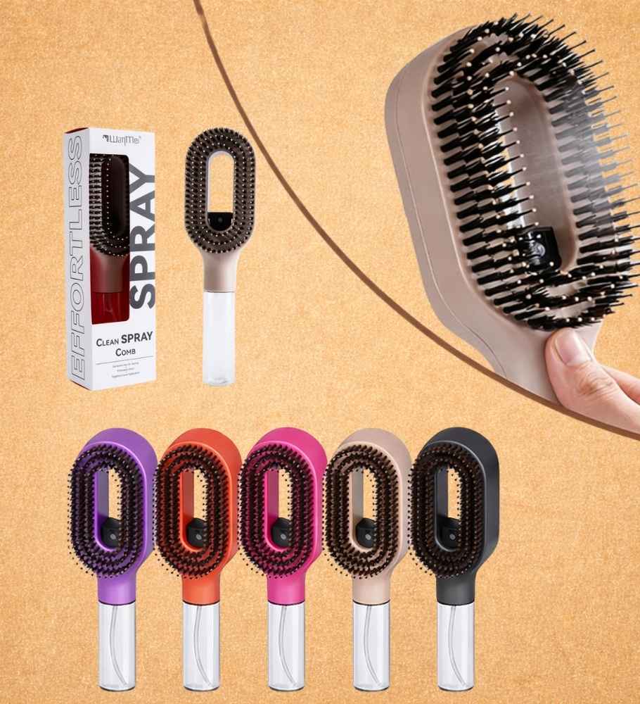 Szczotka z rozpylaczem wody | 2 w 1