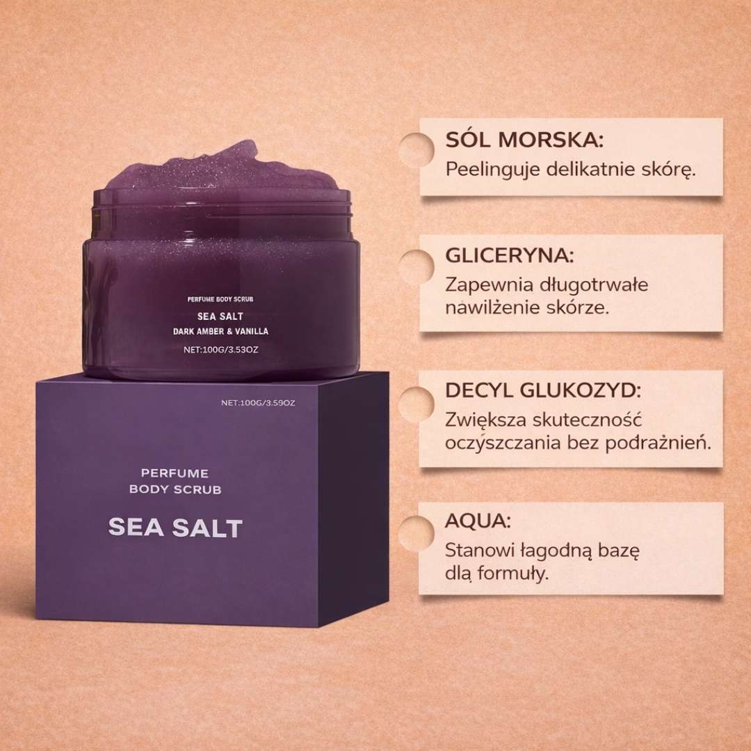 AMÉL | Luksusowy Nawilżający Peeling do Ciała