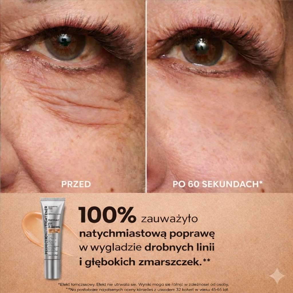 Liftingujący Krem Pod Oczy z Peptydami na Worki, Zmarszczki i Cienie – 20 ml