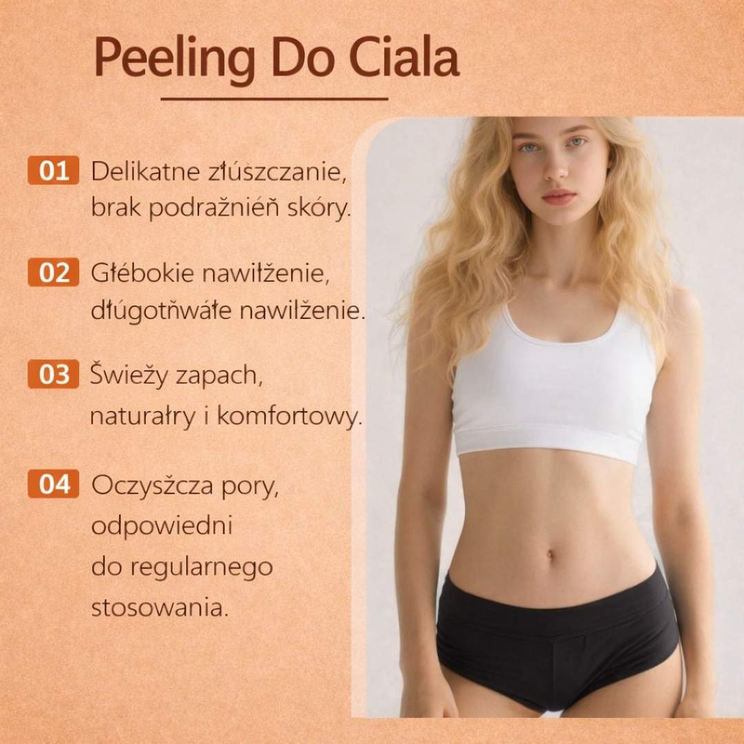 AMÉL | Luksusowy Nawilżający Peeling do Ciała
